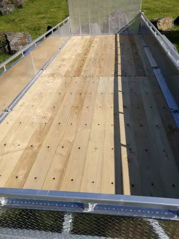 2026 All Aluminum Enbeck 7 x 18' Tandem - 17" sides in Cargo & Utility Trailers in Muskoka - Image 6