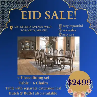 Eid celebrations start at home! Get amazing deals on furniture and create a cozy space for your love...