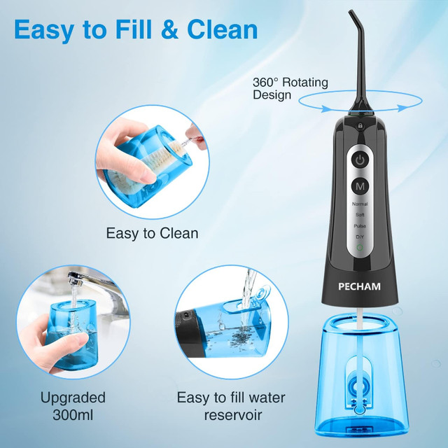 PECHAM Water Flosser Cordless in Other in Gatineau - Image 2
