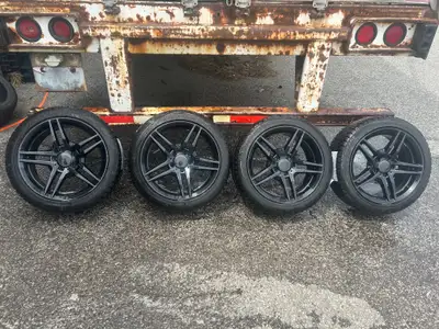 225/45R17 Winter Tire & Rim Package Mirage MR-W662 Tire Size: 225/45R17 Tire Brand/Model: Mirage MR-...