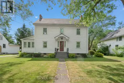 Welcome to 166 North Street N! A beautifully restored century home on a generously sized, freshly gr...