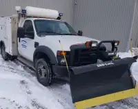 Commercial SnowWay V plow with extensions Snowplow