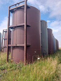 63,500 L Steel Storage Tanks (Water, Chemical, Fertilizer)