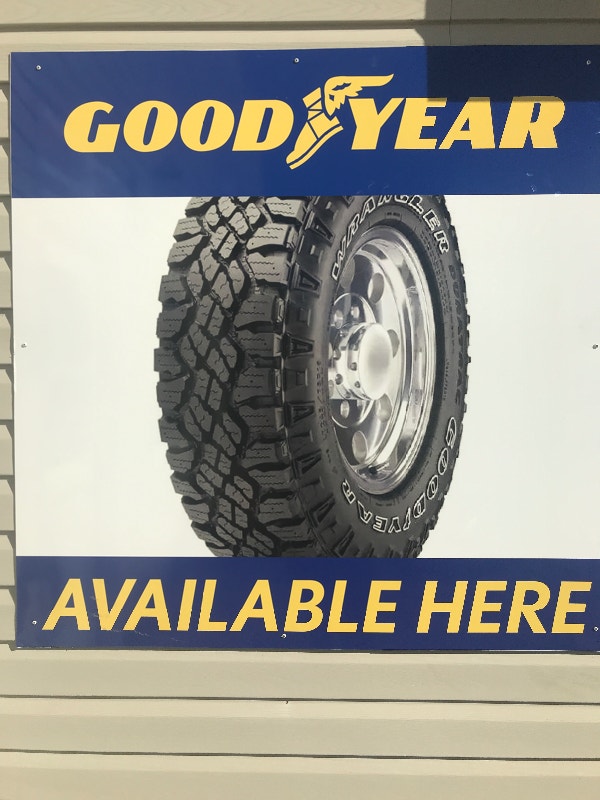 Goodyear tire sale on now all sizes in duratracks Tires & Rims