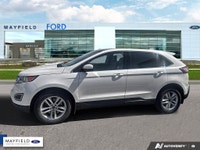 2017 Ford Edge SEL White Platinum Clearcoat Metallic 201A Panoramic Sunroof Leather trimmed Seats Ca... (image 2)