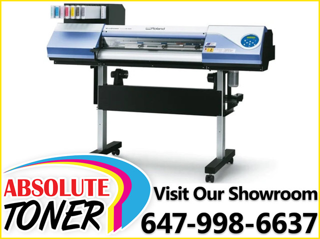 $189/Month Roland VersaCAMM VS300i Eco-Solvent Printer/Cutter in Printers, Scanners & Fax in City of Toronto - Image 2