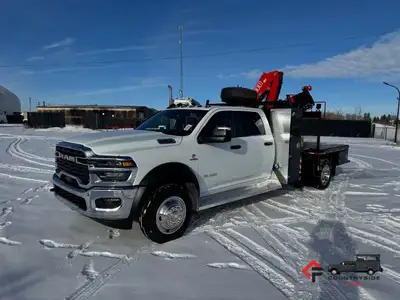Countryside Fleet New - 2025 Dodge 5500 Crew Cab 4x4 Picker / Boom Truck + 6.7L Cummins Diesel Engin...