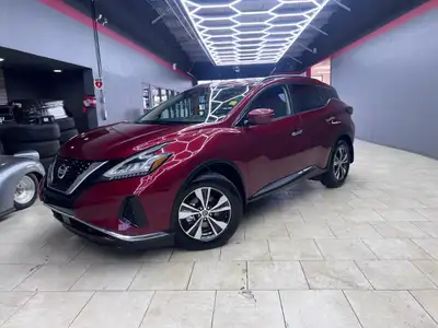 The 2021 Nissan Murano AWD SV in a striking Red finish promises confidence and capability with its a...