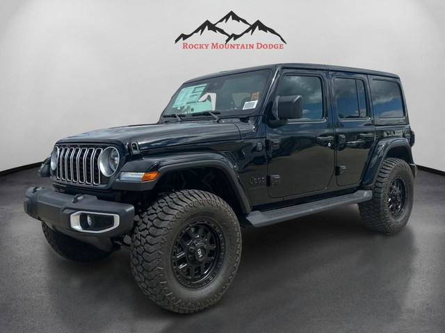 2025 JEEP WRANGLER 4-DOOR SAHARA WITH LIFT/RIMS/TIRES in Cars & Trucks in Red Deer - Image 2