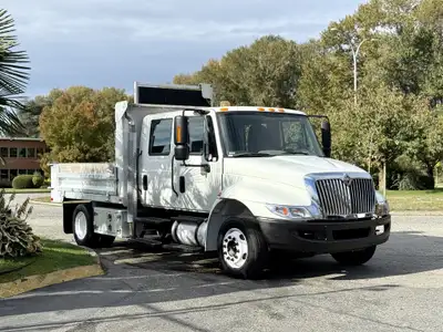 Abenante Motor Group (SK) 2012 International DuraStar 4300 Dump Truck Air Brakes PTO Strobe Light Sw...
