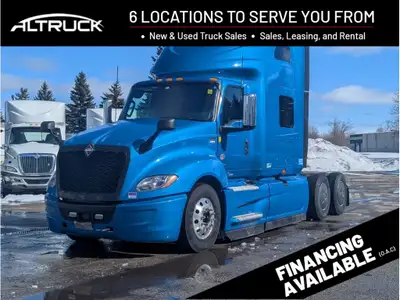 **PLEASE CALL AHEAD TO SCHEDULE A VIEWING** 2024 International LT625 73'' Sky-Rise Sleeper Stock #:...