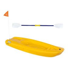 Pelican SOLO kids Kayak with Paddle, Safety Flag INSTOCK! in Canoes, Kayaks & Paddles in Kawartha Lakes