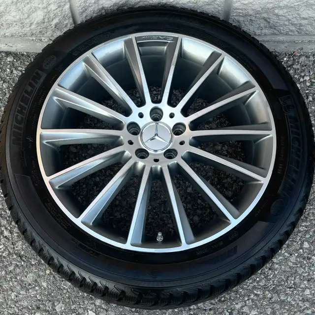 (95%) 4x MB GLC 43 AMG 20" OEM Winter Wheels Package in Tires & Rims in City of Toronto - Image 11