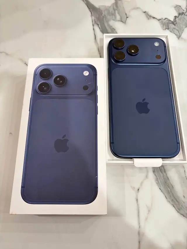 Apple iPhone 17 Pro Max - 256GB - Deep Blue - Like New Unlocked in Cell Phones in London - Image 2