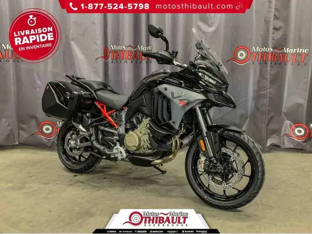 2025 Ducati Multistrada V4 S Travel & Radar in Street, Cruisers & Choppers in Sherbrooke - Image 2