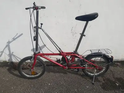 Vintage folding bike, View more