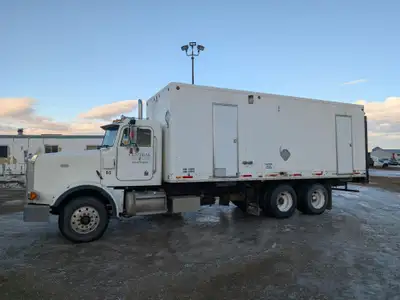 1997 Peterbilt 378 T/A 24 Ft Van Body w/ 2012 Liberty II LBOS-150S 30 HP Boiler - Caterpillar 3176 3...