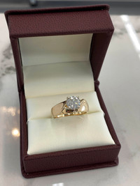 14K Gold 1.20CT Diamond Solitaire Ring