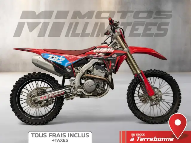 2022 HONDA CRF250R in Dirt Bikes & Motocross in Laval / North Shore - Image 2