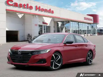 This used 2021 Honda Accord Sedan SE CVT at Castle Honda in Etobicoke delivers the comfort, space, a...
