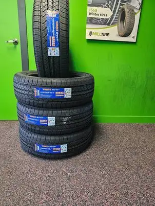 BRAND NEW TIRES FOR SALE BEST PRICES IN RED DEER! Store name: Milltire Ltd Store Address: Bay 1, 684...