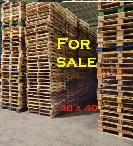 PLASTIC and WOOD pallets for sale IN STOCK dry - NO MINIMUM in Other in Mississauga / Peel Region - Image 9