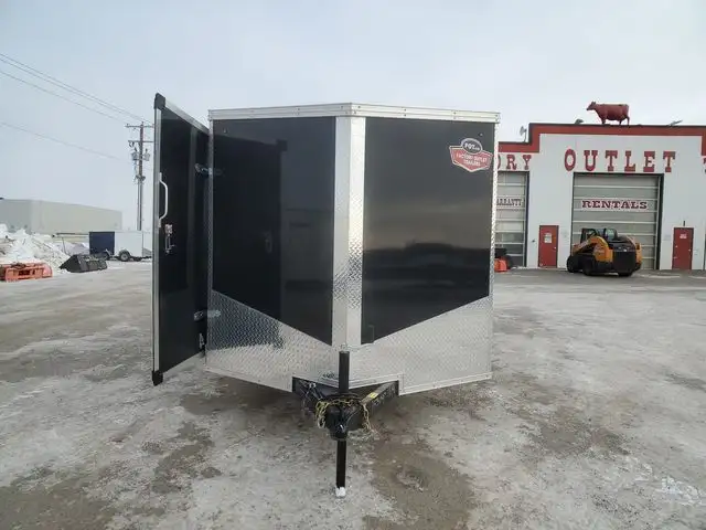 2026 FACTORY OUTLET TRAILERS 7x14ft Enclosed Cargo in Cargo & Utility Trailers in Calgary - Image 20
