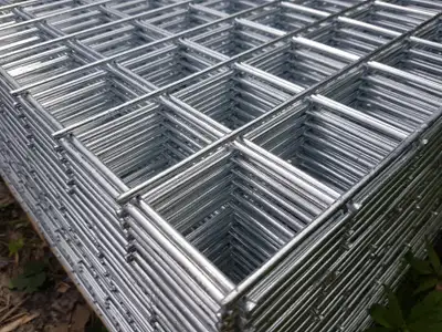 NEW 7 FT ANIMAL WELDED METAL FENCING WIRE FENCE PANEL GRID 52431, View more