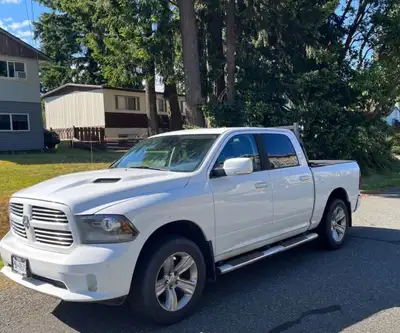Being sold “AS IS” 1500 Dodge Ram Sport 4x4 crew cab with back rack and hitch. This Truck is BC regi...