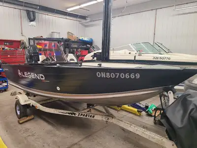 Consignment Sale - Trailer not included. Ready to fish? This 2022 Legend 15 Angler is the perfect st...