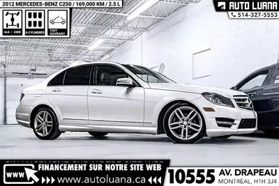 Auto Luana 2012 MERCEDES-BENZ C-Class PRENEZ UN RENDEZ-VOUS / BOOK AN APPOINTMENT (514) 327-5553 169...