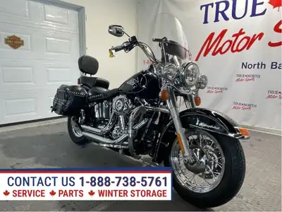 Canadian Harley at True North Motor Sports has just 55,462 km. Powered by 103 Twin Cam with Stage On...