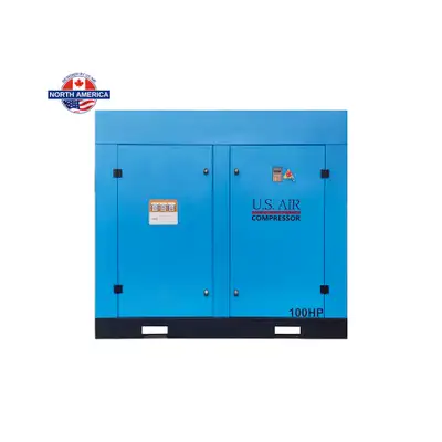 100 HP VFD Screw Air Compressor | 3 Phase | 208-600V, View more