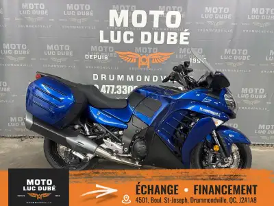 2017 Kawasaki Concours 14 ABS Kawasaki Concours 14 ABS 2017 22 327 KM FREINS ABS K-TRC POIGNÉES CHAU...