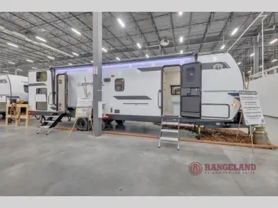 Forest River Surveyor Legend X travel trailer 29CAMP highlights: Rear Private Bunkhouse Large Slide...