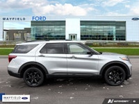2024 Ford Explorer ST-Line Silver Metallic 250a TWINPANEL MOON ROOF TRAILER TOW PKG HEATED SEATS B&O... (image 2)