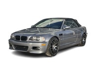 2005 BMW M3 Base 3.2L 6-Cylinder SMPI DOHC 24V 2D Convertible RWD 6-Speed Silver Gray Metallic Rear... (image 1)