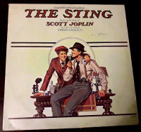 The Sting  ~  Scott Joplin  ~  1974 ~ Vinyl Record ~