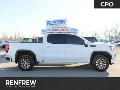 This 2021 GMC Sierra 1500 AT4 is a local, one-owner trade with a clean, no-accident history, it feat...