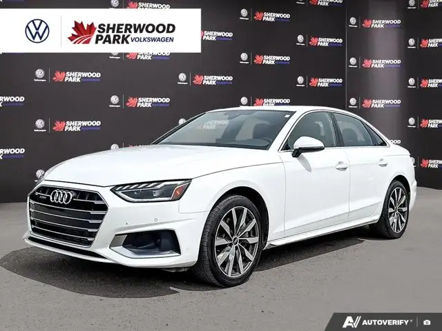 2023 Audi A4 Sedan Komfort | HEATED SEATS & STEERING | NAVI in Cars & Trucks in Edmonton - Image 2