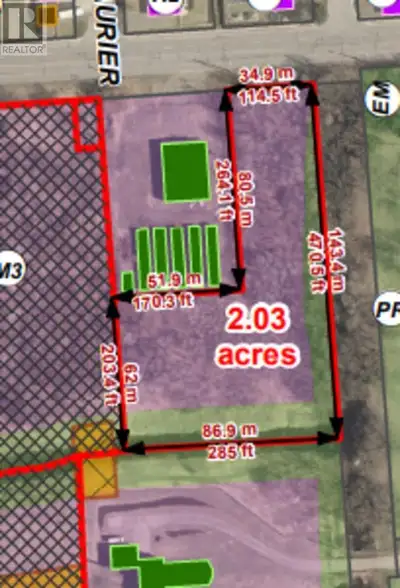 City of Sault Ste. Marie industrial land for sale. This parcel of the city's industrial land invento...