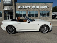 2018 Fiat 124 Spider Lusso Convertible White with Tan Leather -This sporty roadster delivers open-ai... (image 3)