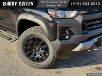 The 2025 Chevrolet Colorado 4WD Trail Boss in striking black, complete with a versatile 4x4 drivetra... (image 1)