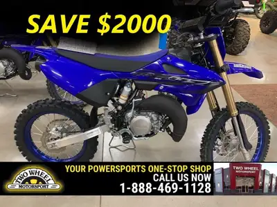 Welcome to Two Wheel Motorsport Save $2000!!! LIMITED TIME OFFER. GO BIG- Same YZ85 power, same YZ85...