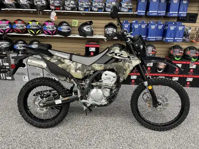 2026 Kawasaki KLX300 - Get Out and Play -Sporty styling: shrouds, side covers, fenders - LED headlig...