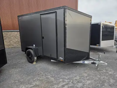 ???? IN STOCK 2026 LIGHTNING 6' x 10' ALL-ALUMINUM TRAILER ???? ???? BLACKOUT PACKAGE ???? ML Traile...
