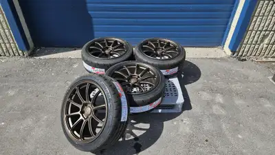 416/335/6214 JSPEC Performance and Wheels - Superspeed Flowformed Rim/Summer tires Packages for Volk...