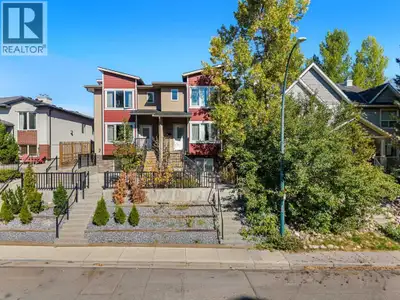 Welcome to 530 56 Avenue SW, Unit 2 — a contemporary townhome offering modern design, thoughtful upg...
