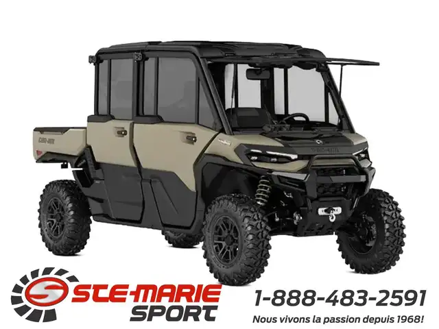 2026 Can-Am Defender MAX LIMITED CAB HD11 in ATVs in Longueuil / South Shore - Image 2