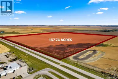 This 157.74 acre property, located just north of Regina, SK, presents an excellent opportunity for f...